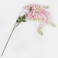 100cm Light Pink Trailing Wisteria - Artificial Single Stem (S1-6)