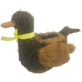 31cm Coco Fibre Sitting Duck Planter - Easter Spring Container