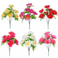 36 X Peony Bush (8 heads) -  Assorted Colours - Full Box
