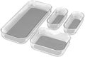 4-Piece Clear Bin Pack