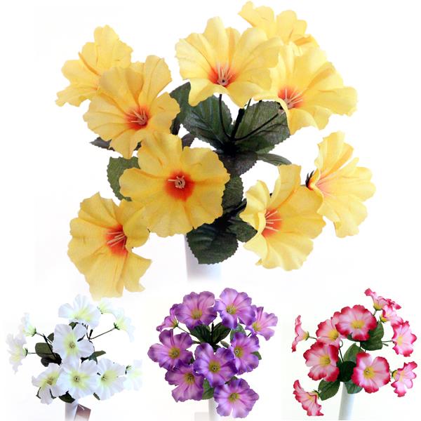 48 X Petunia Bunch - Assorted Colours - Full Box