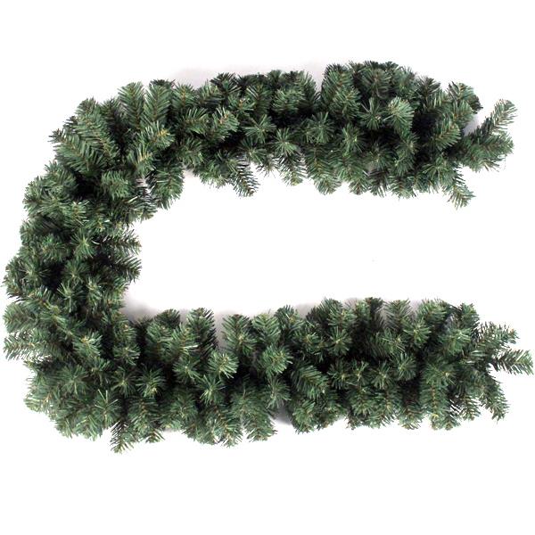 6 x 200cm Deluxe Thick Green Spruce Garland - 200 Tips - FULL BOX