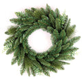 60cm (24") Mixed Spruce Wreath - Artificial Christmas Xmas