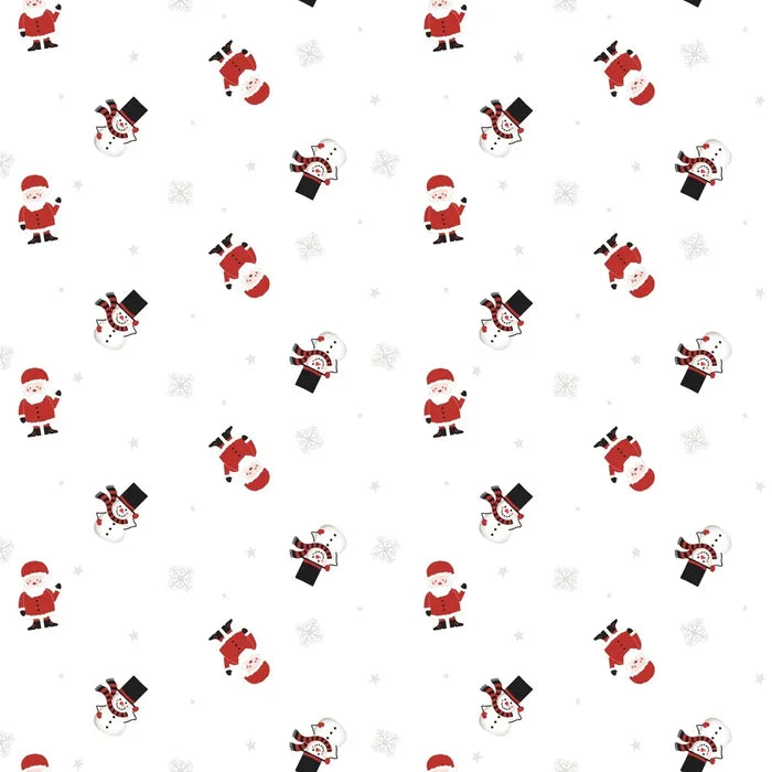 80cm x 100m - Santa / Snowman Christmas Film Cellophane