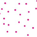 80cm x 100m Cerise / Red Dot Cellophane