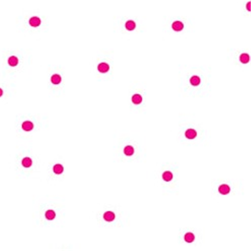80cm x 100m Cerise / Red Dot Cellophane