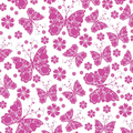 80cm x 100m Hot Pink Butterfly Cellophane