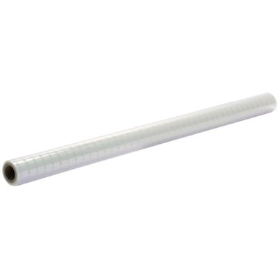 80cm x 20m Wide White Dot Cellophane