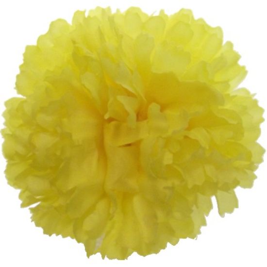9cm Yellow Artificial Carnation Pick x 144pcs
