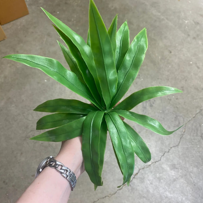 Select UV Yucca Bush 10" - Artificial Non-Flowering Plants Silk