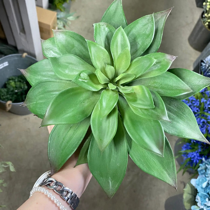 Supreme Butterfly Succulent Green - Artificial Non-Flowering Plants Silk
