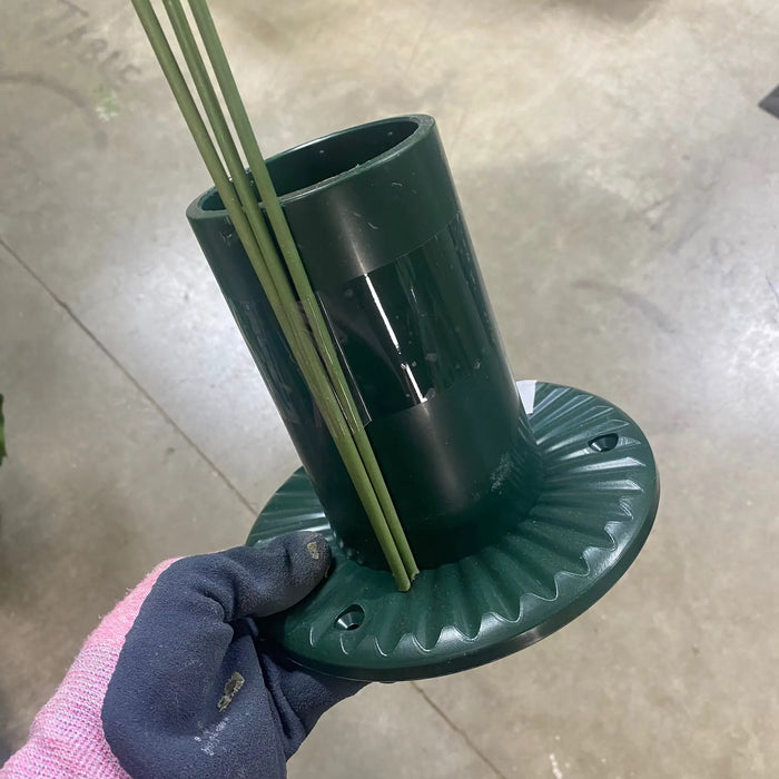 GSC Cemetery/Outdoor Plastic Vase with Stakes 6" - Uncategorized Merchandise