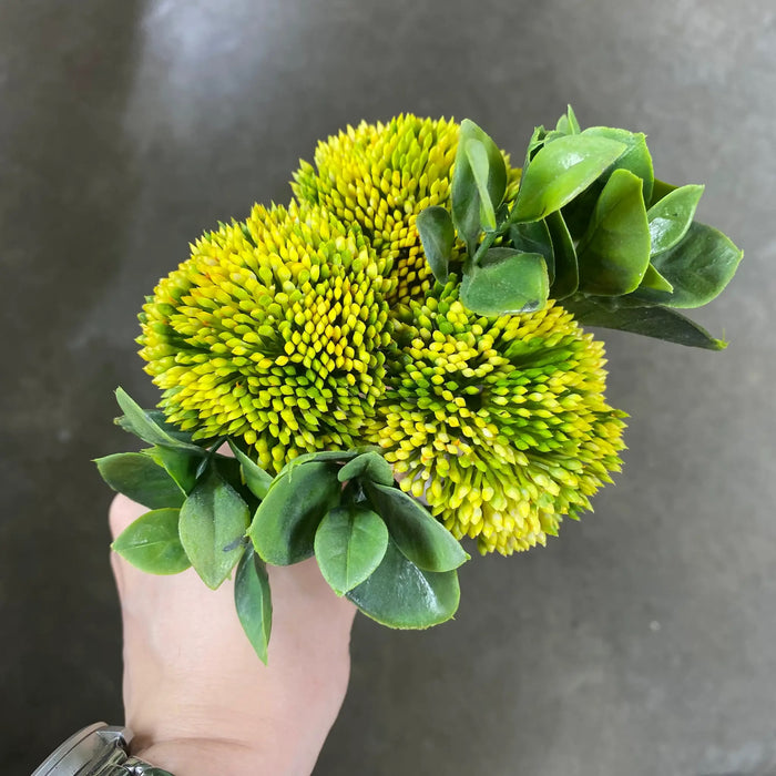 AmBest Viburnam Balls Bundle Yellow 11" - Uncategorized Silk