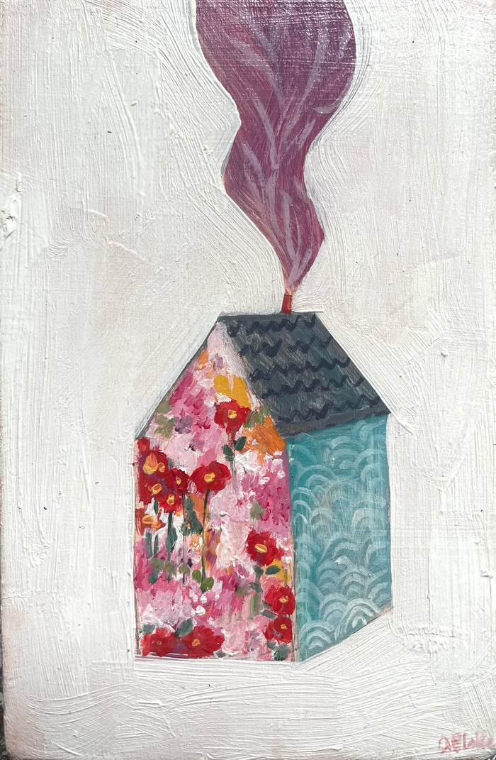 A home made of wildflowers and oceans