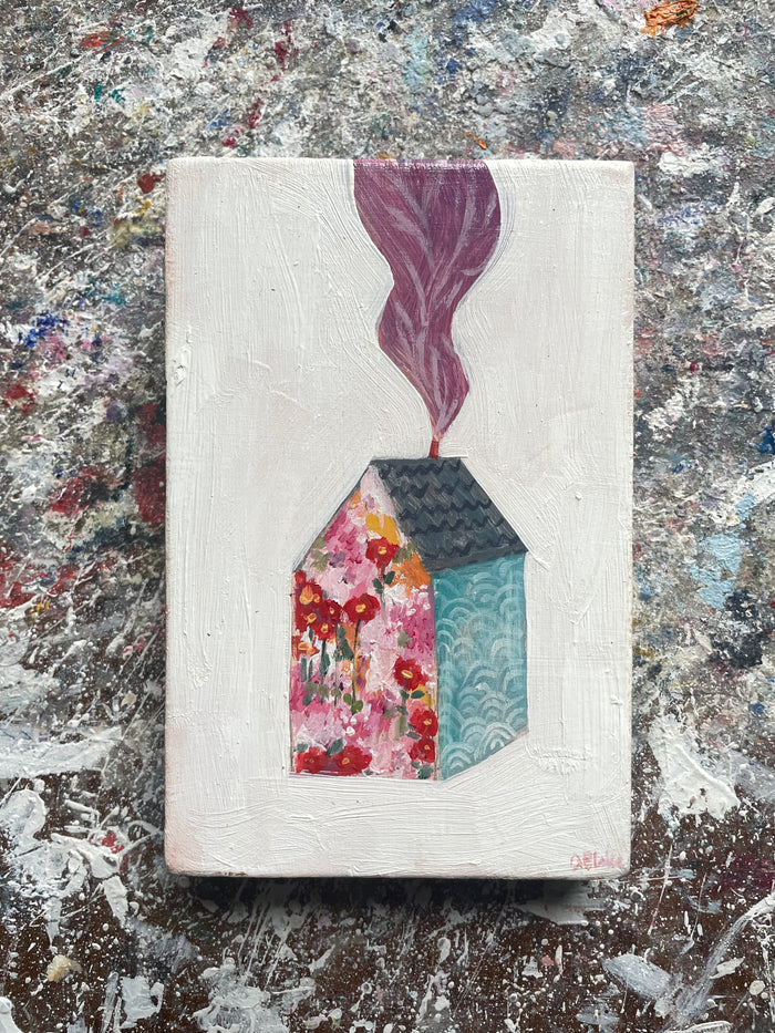 A home made of wildflowers and oceans