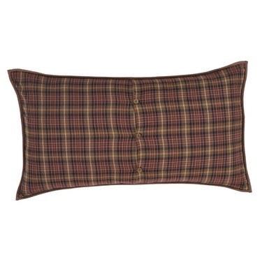 Abilene Star Quilted King Sham 21x37" - Primitive Star Quilt Shop