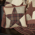 Abilene Star Quilted Pillow 12" - Primitive Star Quilt Shop