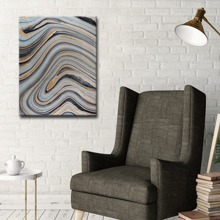 Abstract ABS No. 17' Wrapped Canvas Wall Art