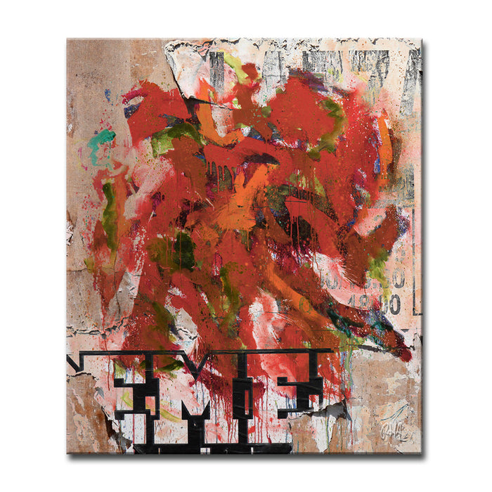 Abstract ABS No. 4' Wrapped Canvas Wall Art