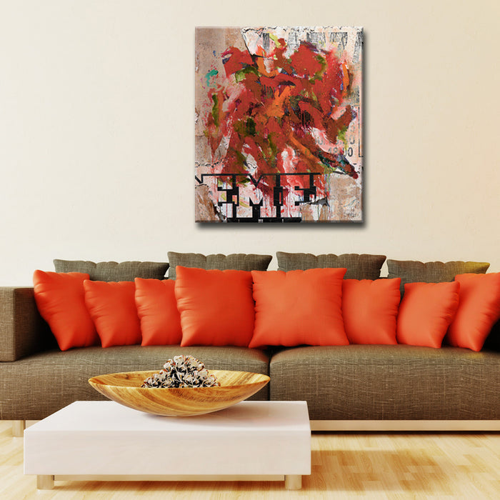 Abstract ABS No. 4' Wrapped Canvas Wall Art