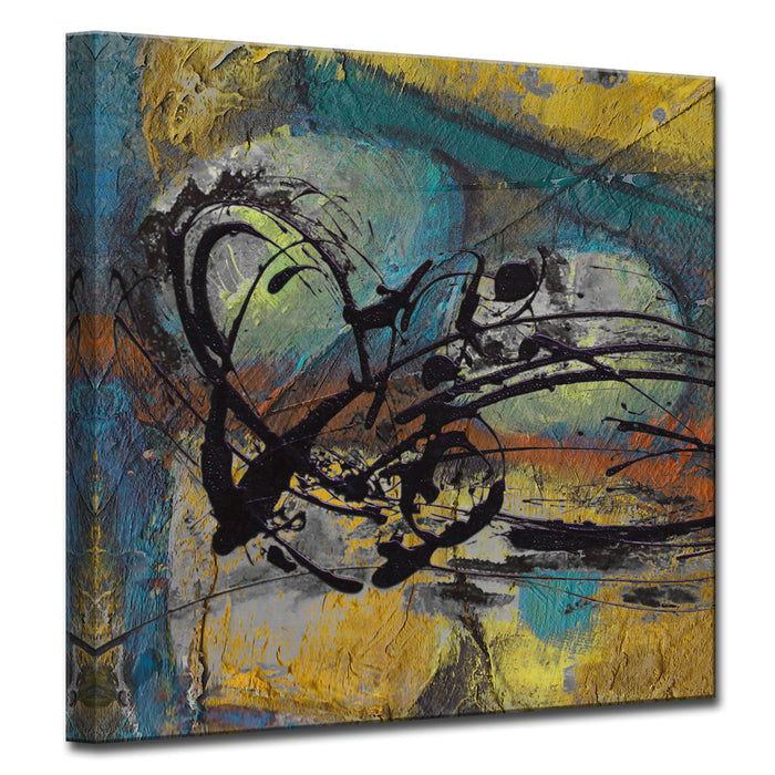 Abstract ABS No. 7' Wrapped Canvas Wall Art