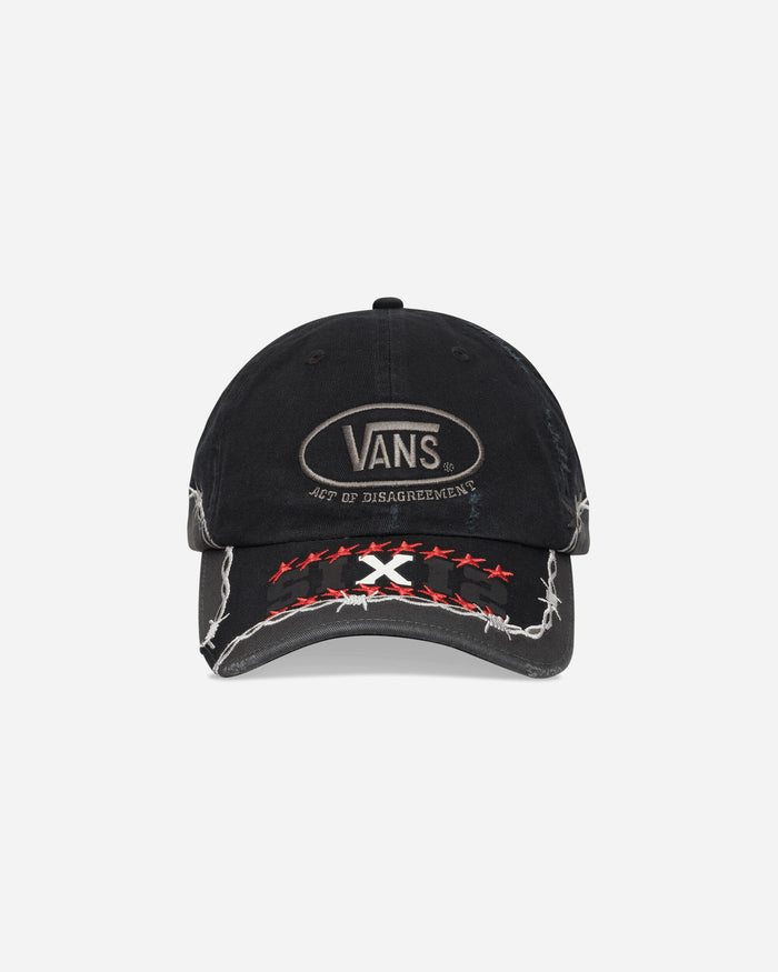 Vans Aod Barbed Wire Cap Washed Black Hats Caps VN000RRBEMQ1