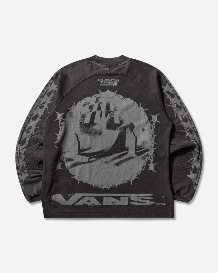 Vans Aod Hazard Ls Tee Black T-Shirts Shortsleeve VN000RPWBLK1