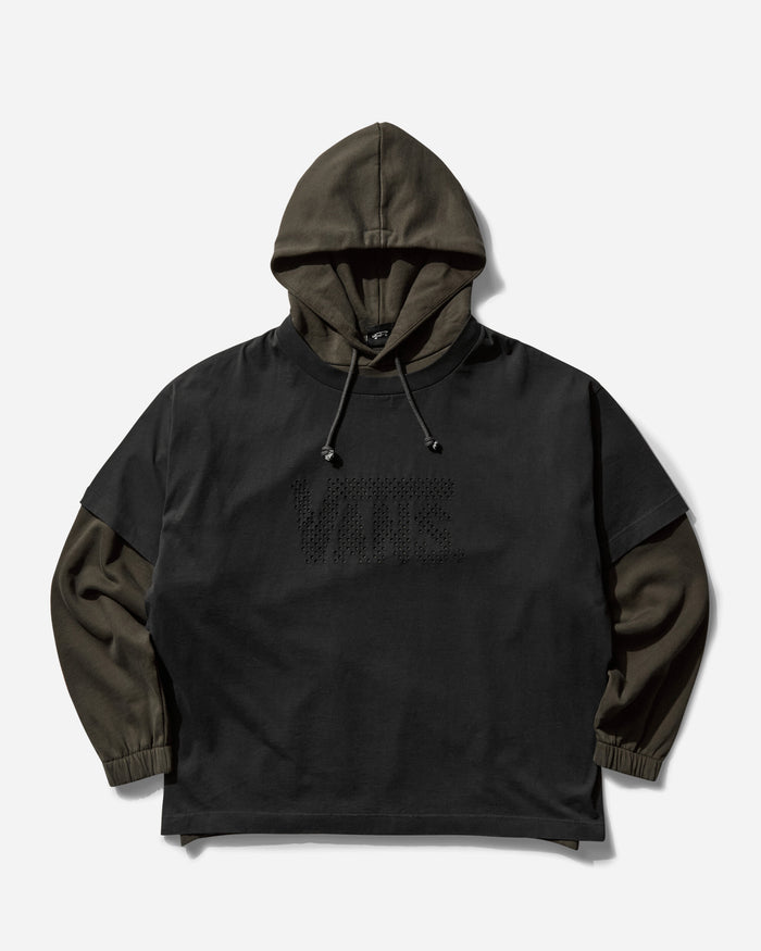 Vans Aod Lasered Hoodie Washed Black Sweatshirts Hoodies VN000RSUEMQ1