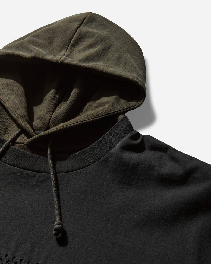 Vans Aod Lasered Hoodie Washed Black Sweatshirts Hoodies VN000RSUEMQ1