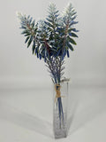 Le Fleur Aloe Spray Blue 17.5" - Artificial Flora Silk