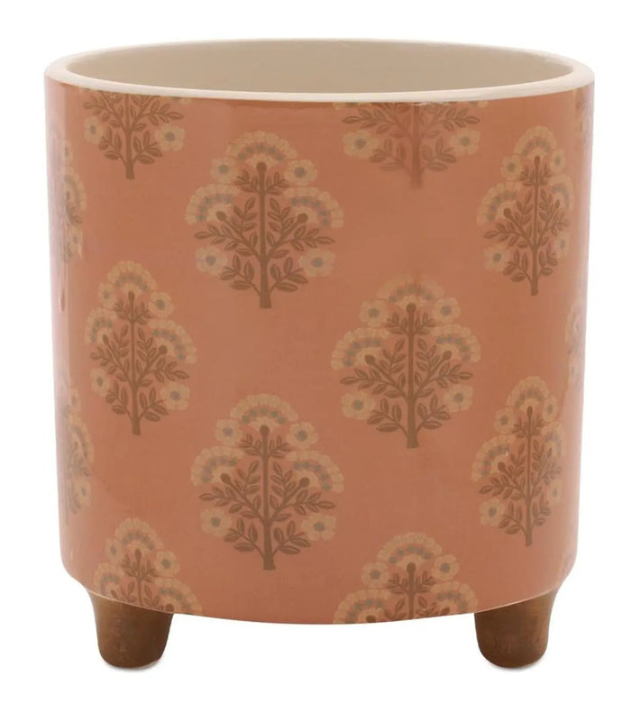 Melrose Amber Dolomite Container (2 Sizes) - Vases Merchandise