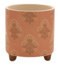 Melrose Amber Dolomite Container (2 Sizes) - Vases Merchandise
