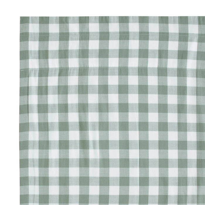 Annie Green Buffalo Check Lined Valance 60" - Primitive Star Quilt Shop