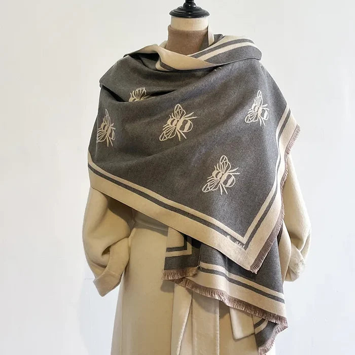 Appia Pashmina Scarf Gray