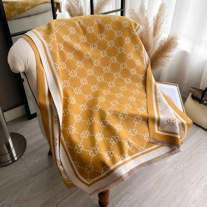 Ariella Pashmina Scarf Yellow