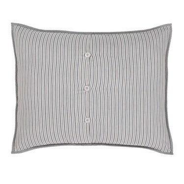 Ashmont Quilted Standard Sham 21x27" - Primitive Star Quilt Shop