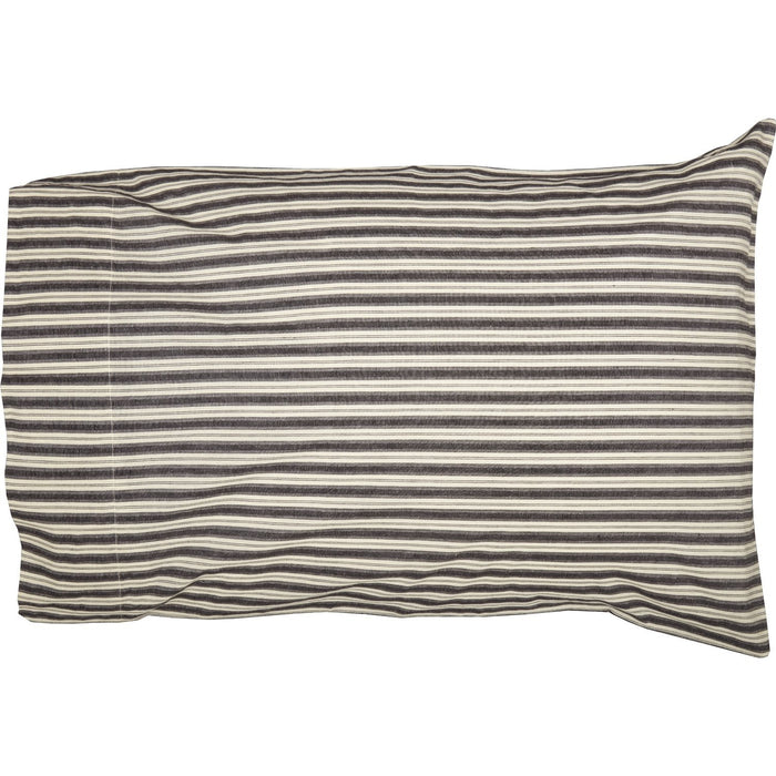 Ashmont Ticking Stripe Standard Pillow Case - Set of 2 - Primitive Star Quilt Shop