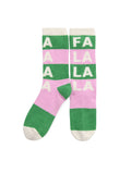 Baby It's Cold Outside Socks Fa La La
