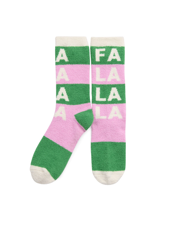 Baby It's Cold Outside Socks Fa La La