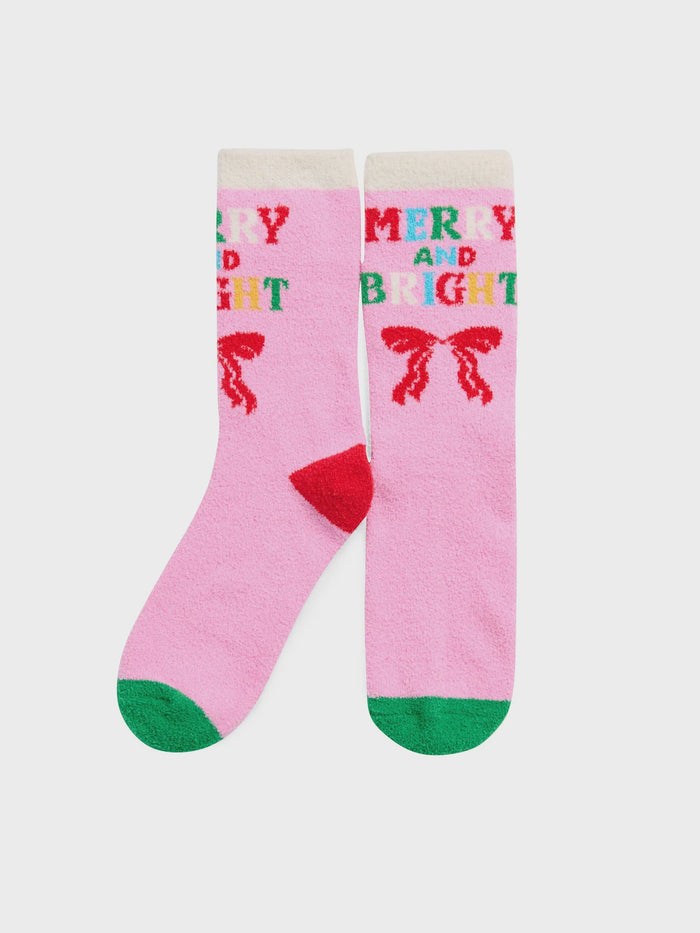 Baby It's Cold Outside Socks Merry And Bright