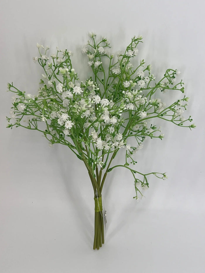 Le Fleur Baby's Breath Bundle White 13.5" - Artificial Flowering Plants Silk