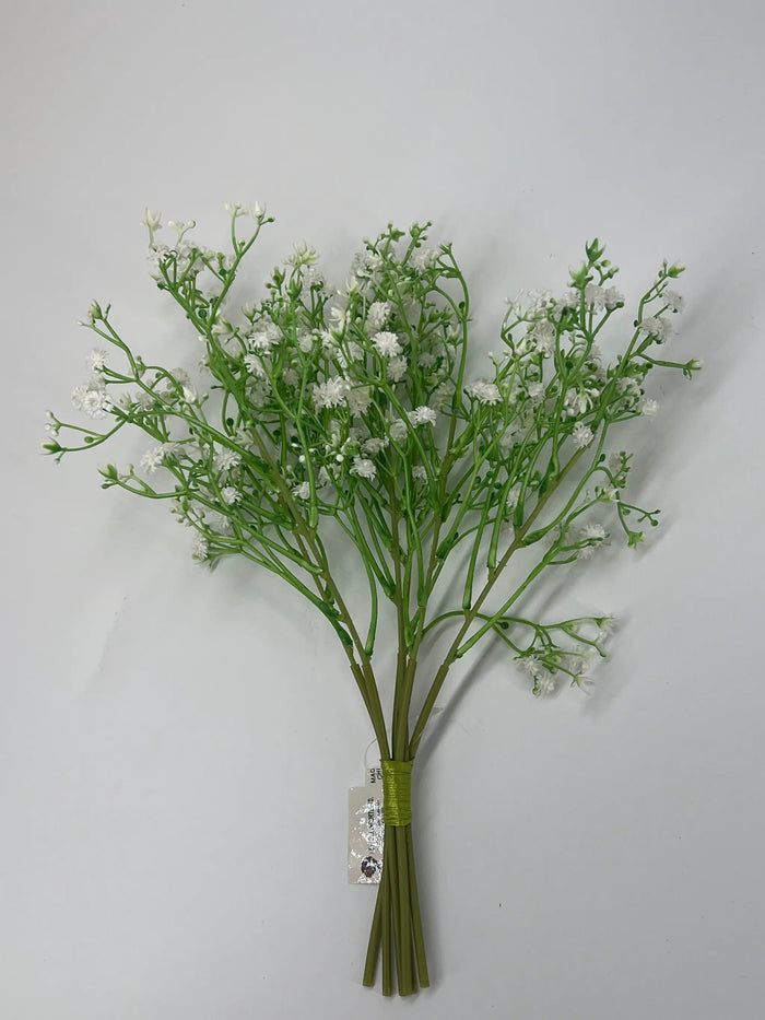 Le Fleur Baby's Breath Bundle White 13.5" - Artificial Flowering Plants Silk