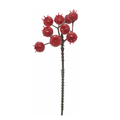 Bag of 144 X 16cm Red Berry Pick Bundle - Christmas Wreath Decoration