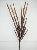 Supreme Bamboo Willow Bush Brown - Artificial Non-Flowering Plants Silk