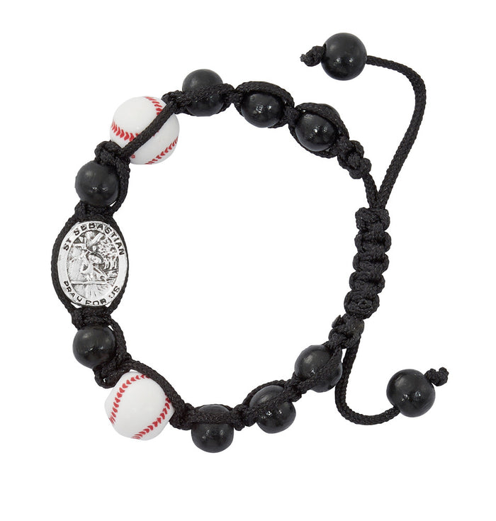 Baseball and St. Sebastian Sport Wristband