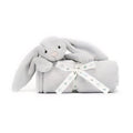 Bashful Grey Bunny Blankie