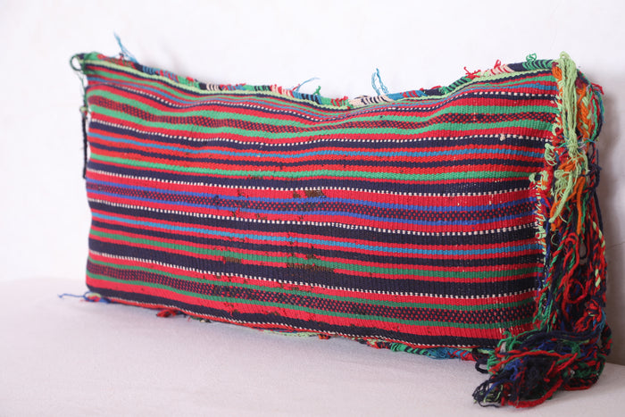 Berber decor pillow 12.9 INCHES X 27.1 INCHES - kilim pillow