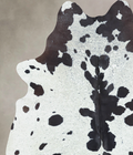 Black and White Cowhide Rug #B9600