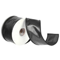 Vickerman Black Artificial Leather Ribbon 2.5" x 10 Yds - Ribbons & Trim Ribbon