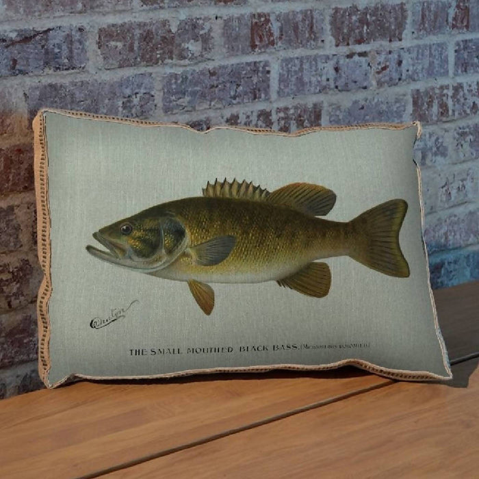 Black Bass Pillow